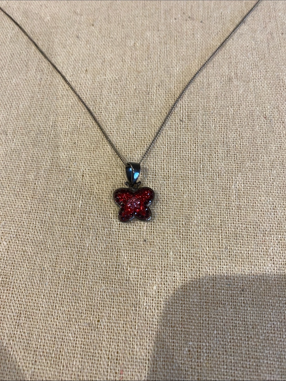 Pristine Vintage 2005 Swarovski Italy 925 Silver Collectible Necklace